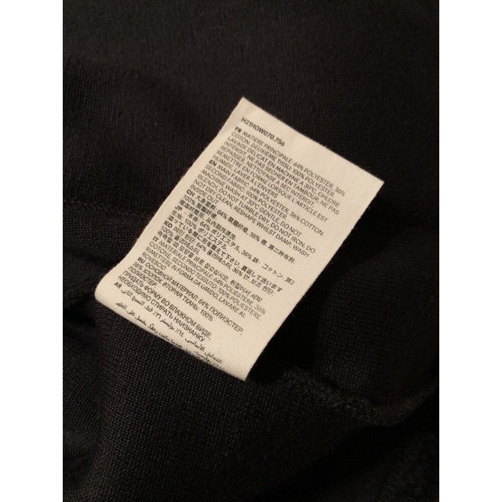 AMI Paris Alexandre Mattiussi Ami De Coeur Heart Fleece Jacket Black XXL - Picture 9 of 11